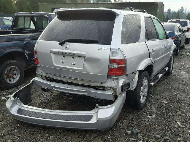 2HNYD18995H530268 - 2005 ACURA MDX TOURIN SILVER photo 4