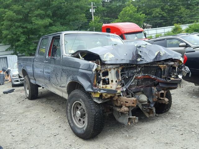 1FTHW26F4VED08792 - 1997 FORD F250 RED photo 1