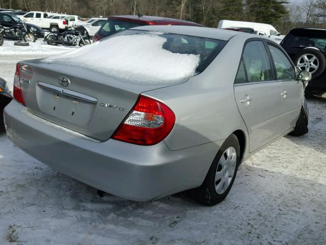 4T1BE32K53U697457 - 2003 TOYOTA CAMRY LE ვერცხლისფერი ფოტო 4