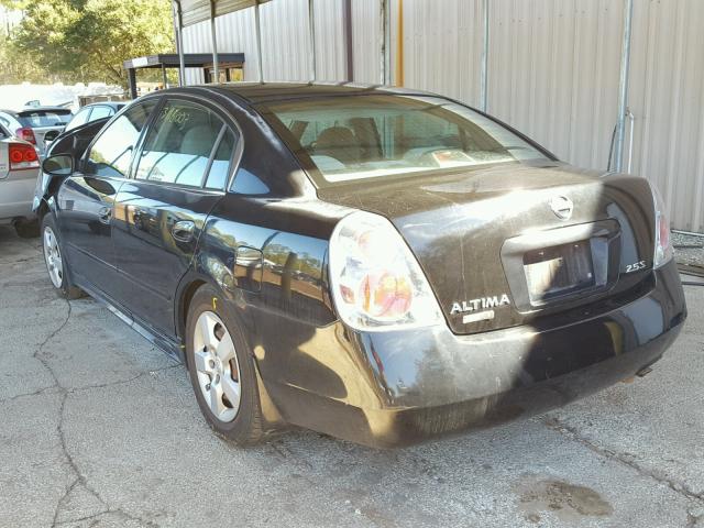 1N4AL11E15N476334 - 2005 NISSAN ALTIMA S BLACK photo 3