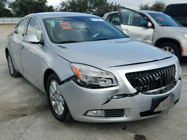 2G4GS5ER9D9232262 - 2013 BUICK REGAL PREM SILVER photo 1