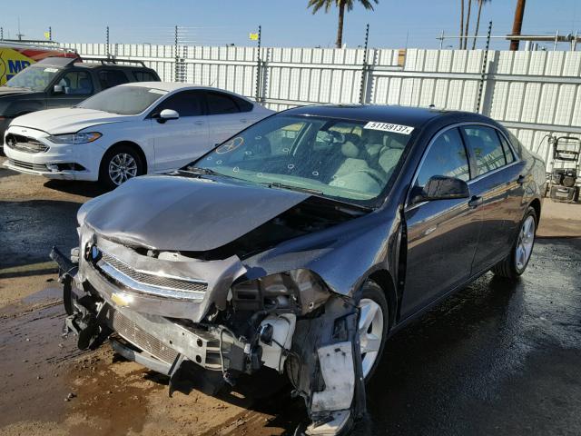 1G1ZA5E04CF352678 - 2012 CHEVROLET MALIBU LS GRAY photo 2