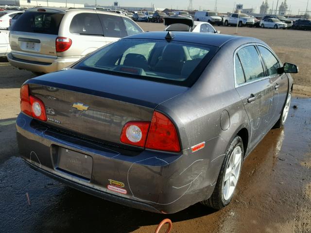 1G1ZA5E04CF352678 - 2012 CHEVROLET MALIBU LS GRAY photo 4