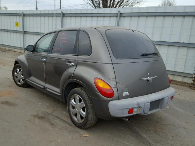 3C8FY68B52T376838 - 2002 CHRYSLER PT CRUISER BROWN photo 3