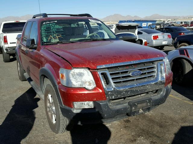 1FMEU31KX7UA09203 - 2007 FORD EXPLORER S RED photo 1