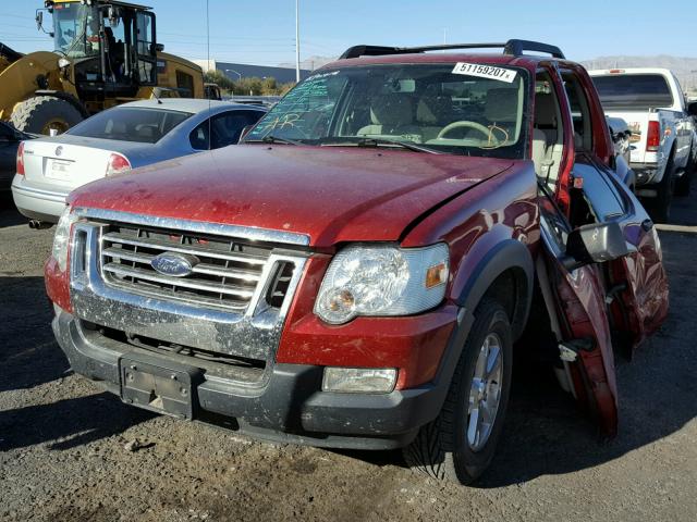 1FMEU31KX7UA09203 - 2007 FORD EXPLORER S RED photo 2