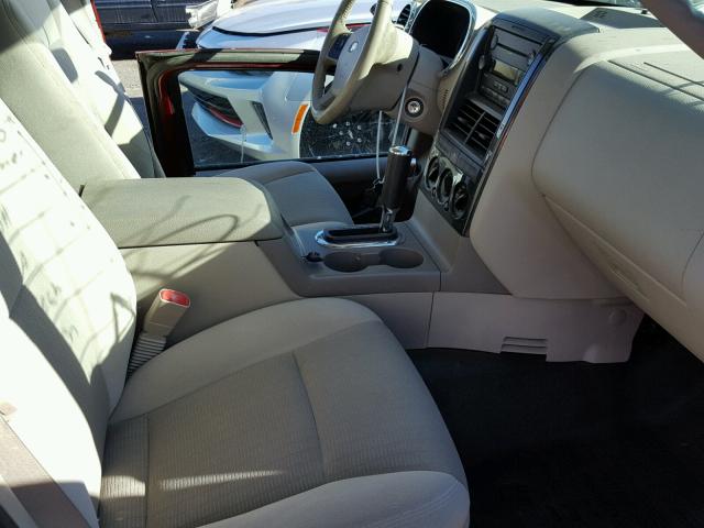 1FMEU31KX7UA09203 - 2007 FORD EXPLORER S 红色 照片 5