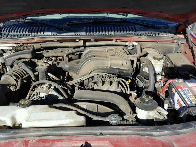1FMEU31KX7UA09203 - 2007 FORD EXPLORER S 红色 照片 7