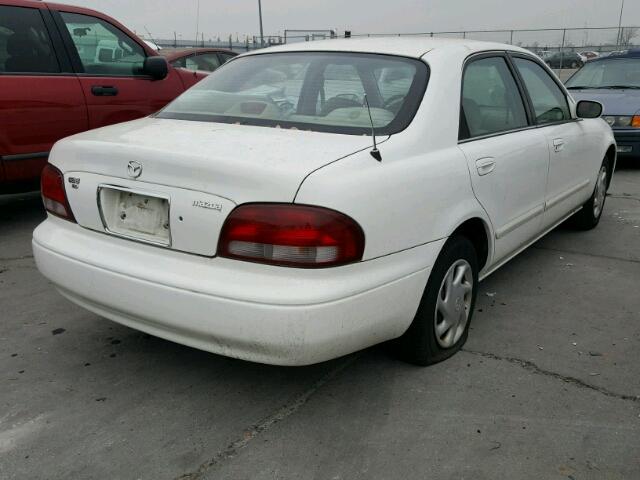 1YVGF22C6X5891113 - 1999 MAZDA 626 ES WHITE photo 4