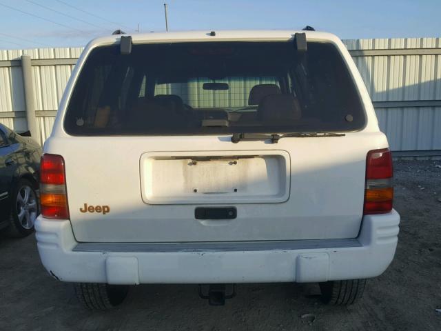 1J4FX48S7WC229179 - 1998 JEEP GRAND CHER WHITE photo 9