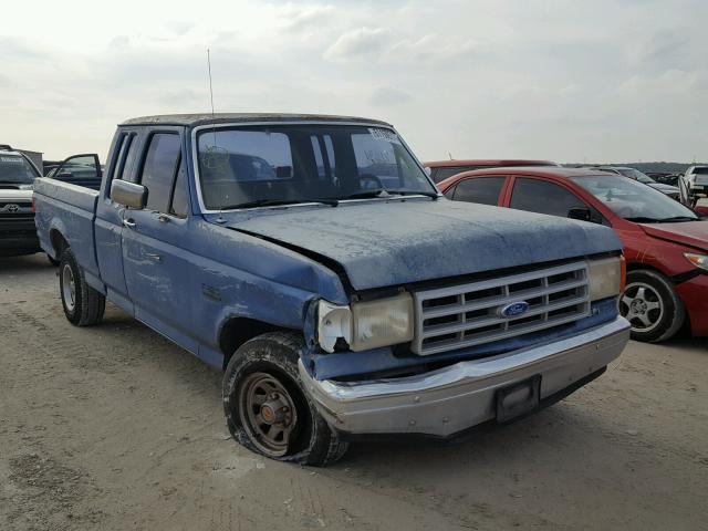 1FTEX15Y1MKA41544 - 1991 FORD F150 BLUE photo 1