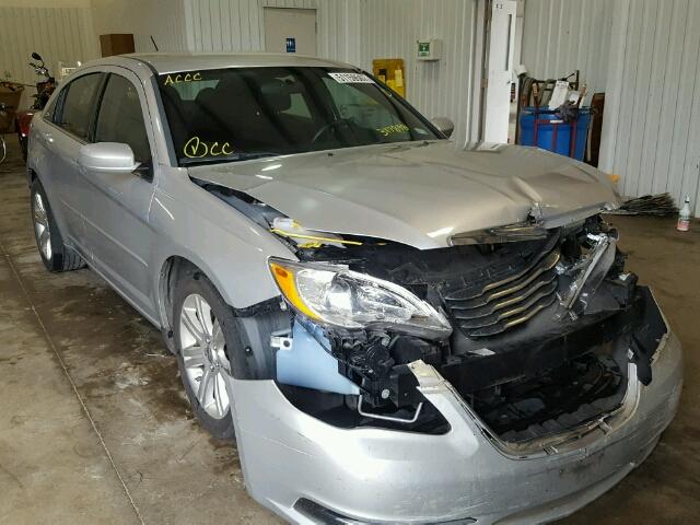 1C3CCBAB5CN317848 - 2012 CHRYSLER 200 LX SILVER photo 1