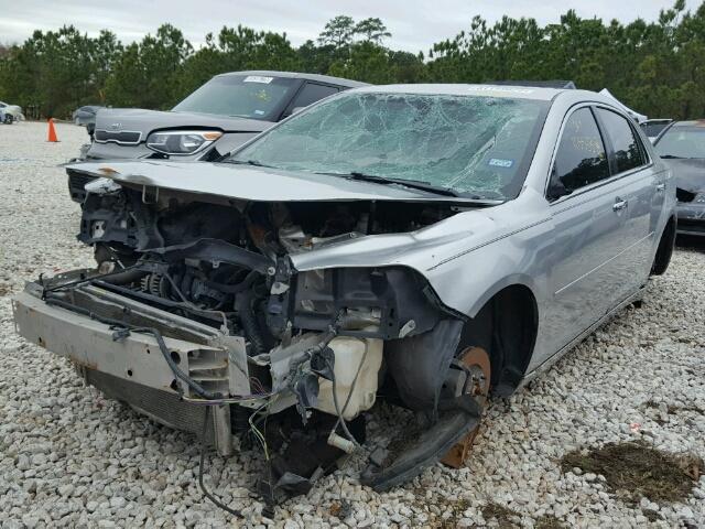 1G1ZC5E00CF247405 - 2012 CHEVROLET MALIBU 1LT SILVER photo 2