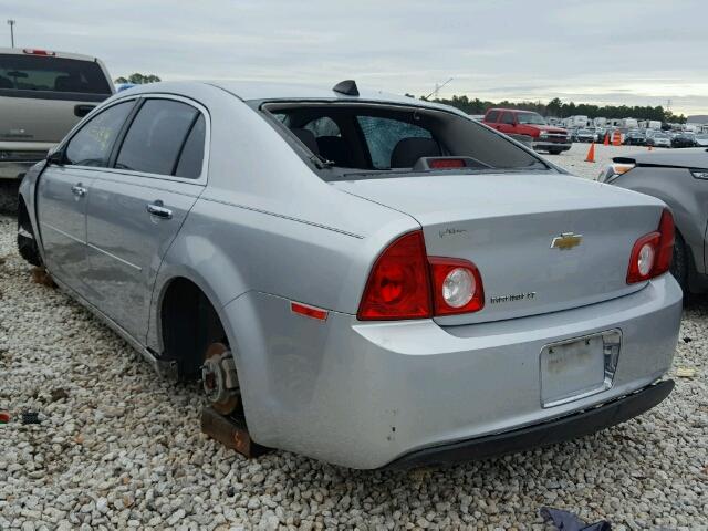 1G1ZC5E00CF247405 - 2012 CHEVROLET MALIBU 1LT SILVER photo 3