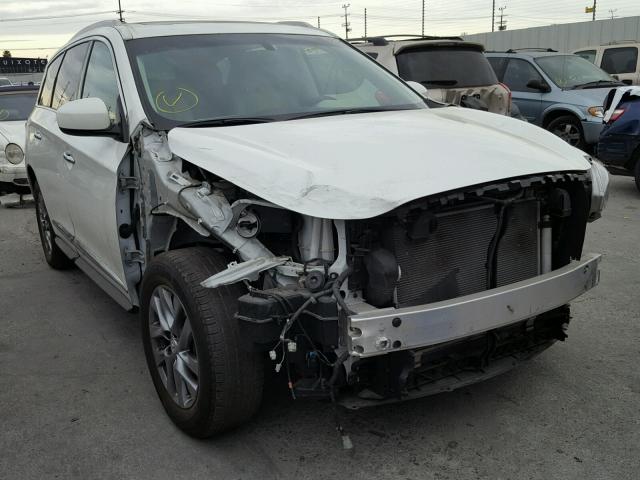 5N1AL0MN9FC528026 - 2015 INFINITI QX60 WHITE photo 1