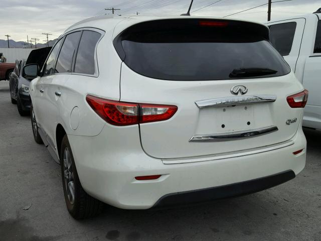5N1AL0MN9FC528026 - 2015 INFINITI QX60 WHITE photo 3