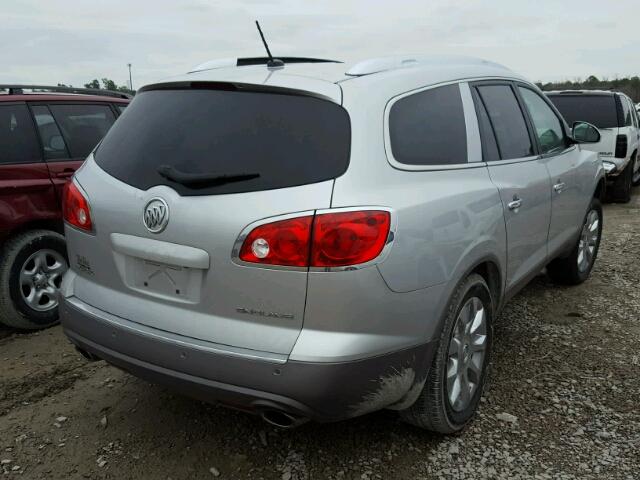 5GAKRDED8CJ237174 - 2012 BUICK ENCLAVE SILVER photo 4