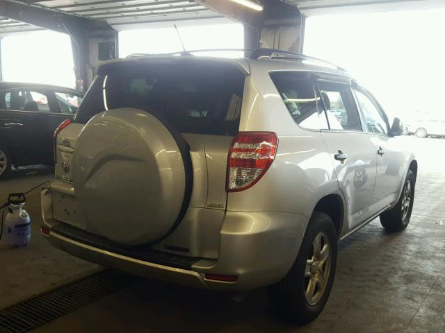 JTMBF4DV2A5026074 - 2010 TOYOTA RAV4 SILVER photo 4