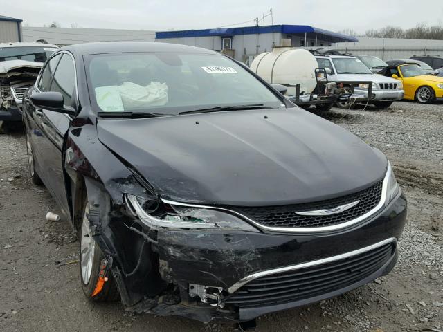 1C3CCCAB1HN505117 - 2017 CHRYSLER 200 LIMITE BLACK photo 1