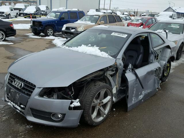 WAU3FAFR2BA014970 - 2011 AUDI A5 PRESTIG GRAY photo 2