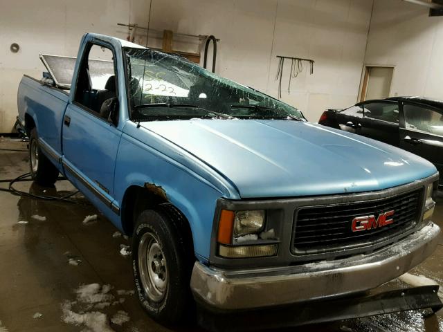 1GTEC14Z7RZ522791 - 1994 GMC SIERRA C15 BLUE photo 1