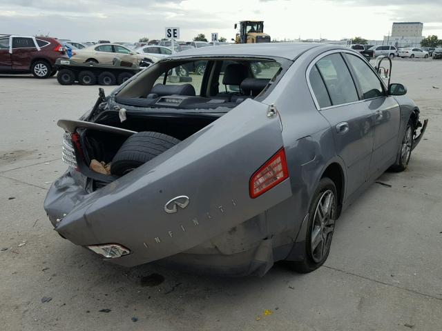 JNKCV51E44M613161 - 2004 INFINITI G35 SILVER photo 4