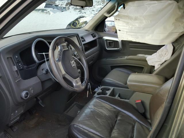 2HJYK16576H511565 - 2006 HONDA RIDGELINE GREEN photo 5