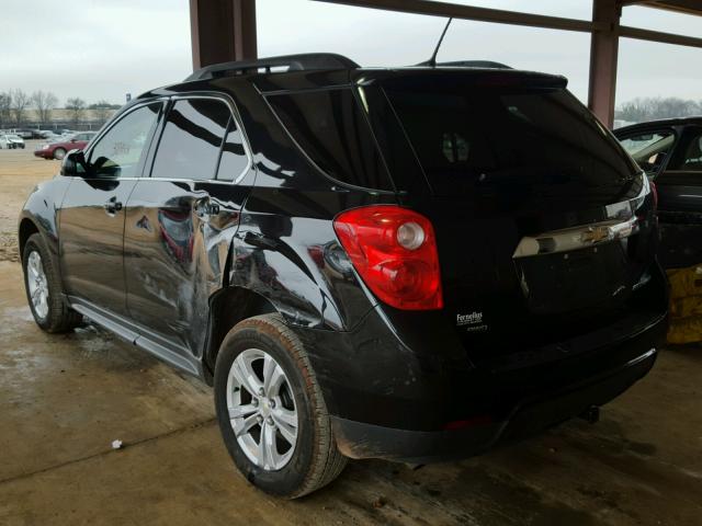 2GNFLFEK6E6295819 - 2014 CHEVROLET EQUINOX LT BLACK photo 3