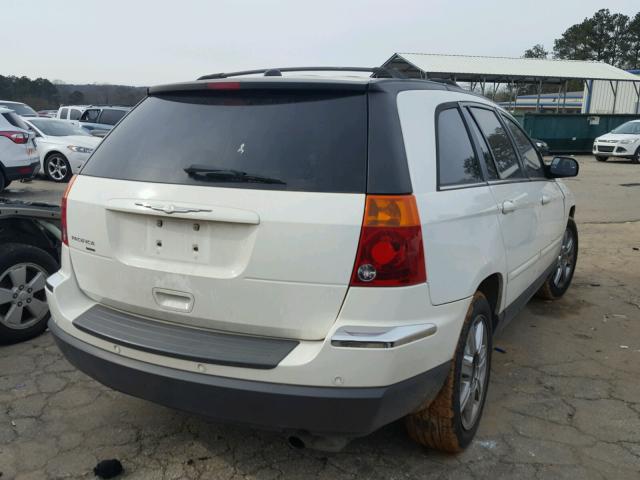 2C8GM68495R445989 - 2005 CHRYSLER PACIFICA T WHITE photo 4