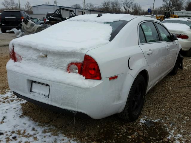 1G1ZA5E00CF370613 - 2012 CHEVROLET MALIBU LS WHITE photo 4
