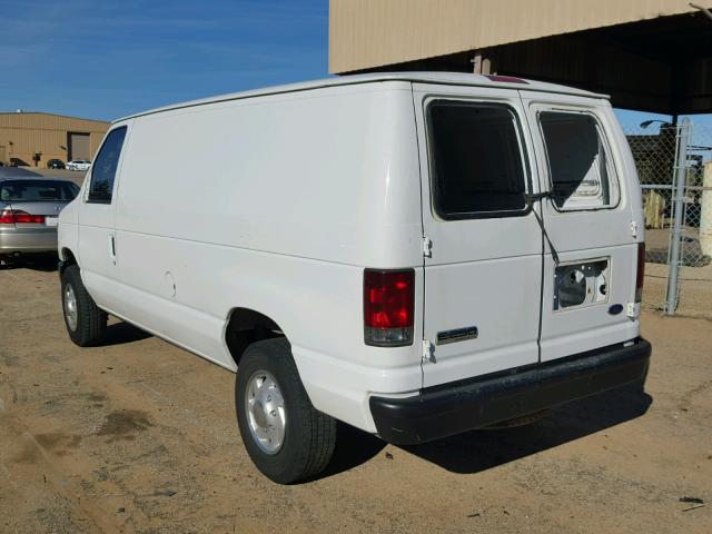 1FTNE24W48DA42225 - 2008 FORD ECONOLINE WHITE photo 3