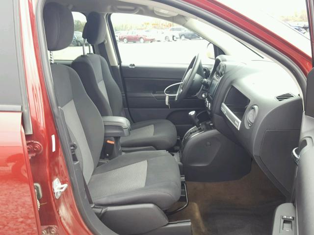 1C4NJDBB5ED773782 - 2014 JEEP COMPASS SP 红色 照片 5