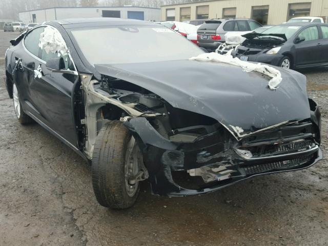 5YJSA1E25GF132933 - 2016 TESLA MODEL S BLACK photo 1