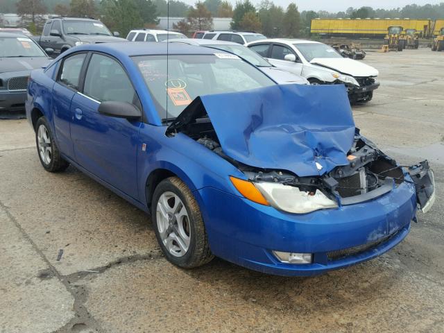 1G8AW12F44Z133768 - 2004 SATURN ION LEVEL BLUE photo 1