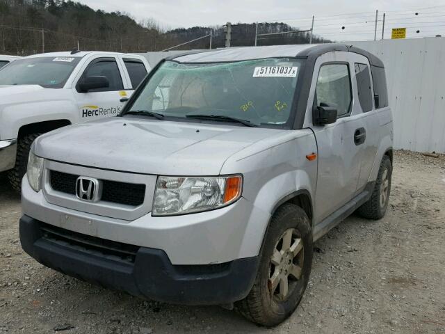 5J6YH28759L004933 - 2009 HONDA ELEMENT EX SILVER photo 2