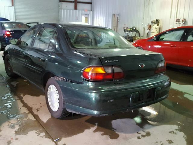 1G1ND52J32M578241 - 2002 CHEVROLET MALIBU GREEN photo 3