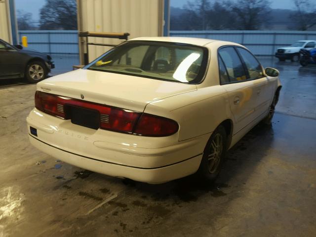 2G4WB52K631113634 - 2003 BUICK REGAL LS WHITE photo 4