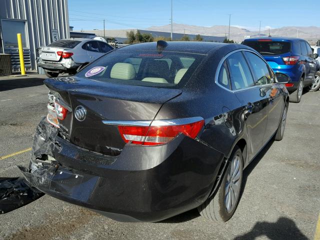 1G4PP5SK5F4219426 - 2015 BUICK VERANO BLACK photo 4