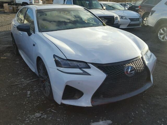 JTHBP1BL5GA001553 - 2016 LEXUS GS-F WHITE photo 1