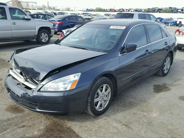 1HGCM66884A059476 - 2004 HONDA ACCORD EX CHARCOAL photo 2