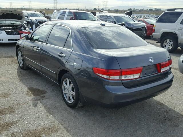 1HGCM66884A059476 - 2004 HONDA ACCORD EX CHARCOAL photo 3