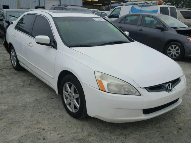 1HGCM66543A045028 - 2003 HONDA ACCORD EX WHITE photo 1