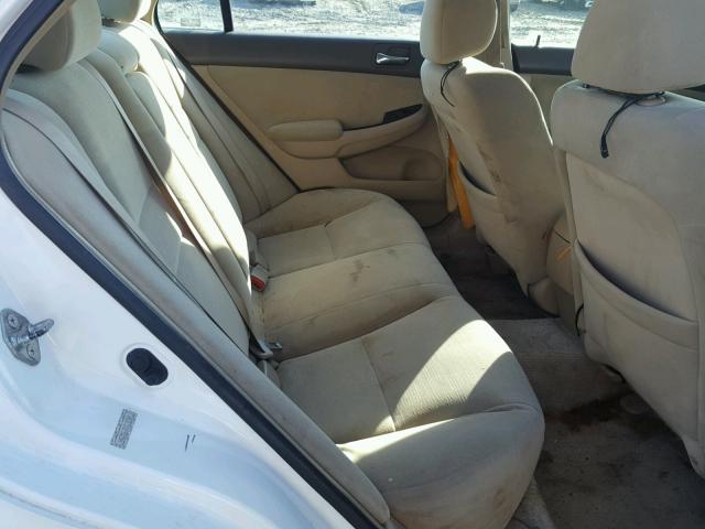 1HGCM56327A148964 - 2007 HONDA ACCORD SE WHITE photo 6