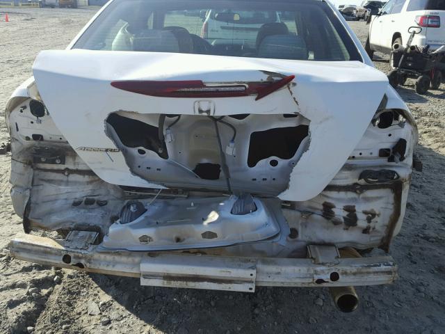 1HGCM56327A148964 - 2007 HONDA ACCORD SE WHITE photo 9