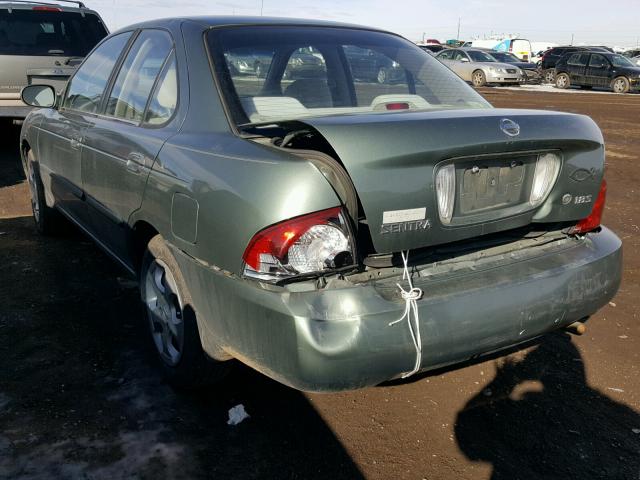 3N1CB51D35L571842 - 2005 NISSAN SENTRA 1.8 GREEN photo 3