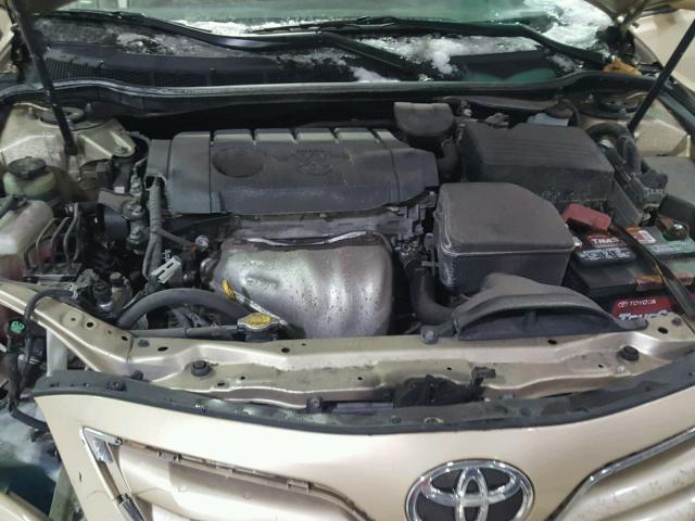 4T1BF3EK6AU108485 - 2010 TOYOTA CAMRY BASE TAN photo 7