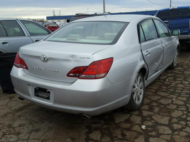 4T1BK36B28U312365 - 2008 TOYOTA AVALON XL SILVER photo 4