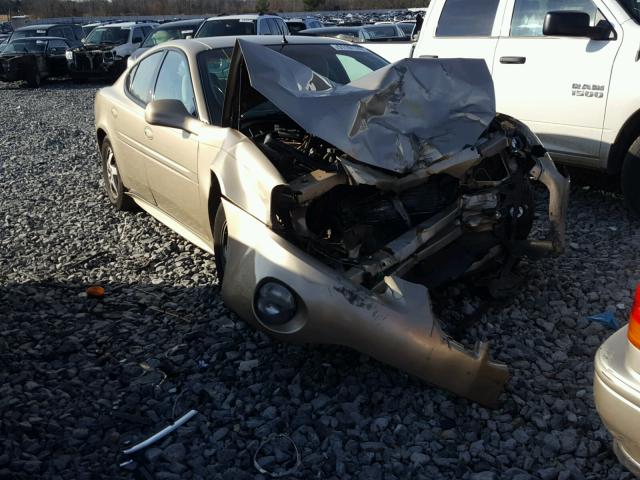 2G2WP542441347473 - 2004 PONTIAC GRAND PRIX GOLD photo 1
