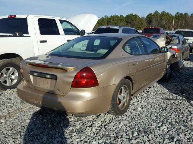 2G2WP542441347473 - 2004 PONTIAC GRAND PRIX GOLD photo 4