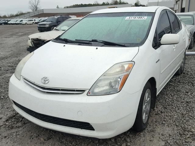 JTDKB20UX97871784 - 2009 TOYOTA PRIUS WHITE photo 2